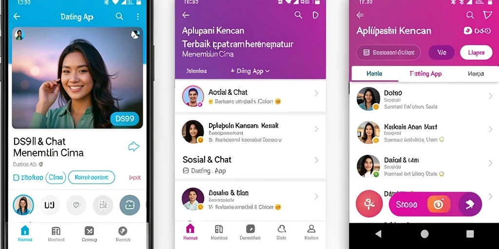 Tampilan utama antarmuka DS99 yang menawan dan fungsional.