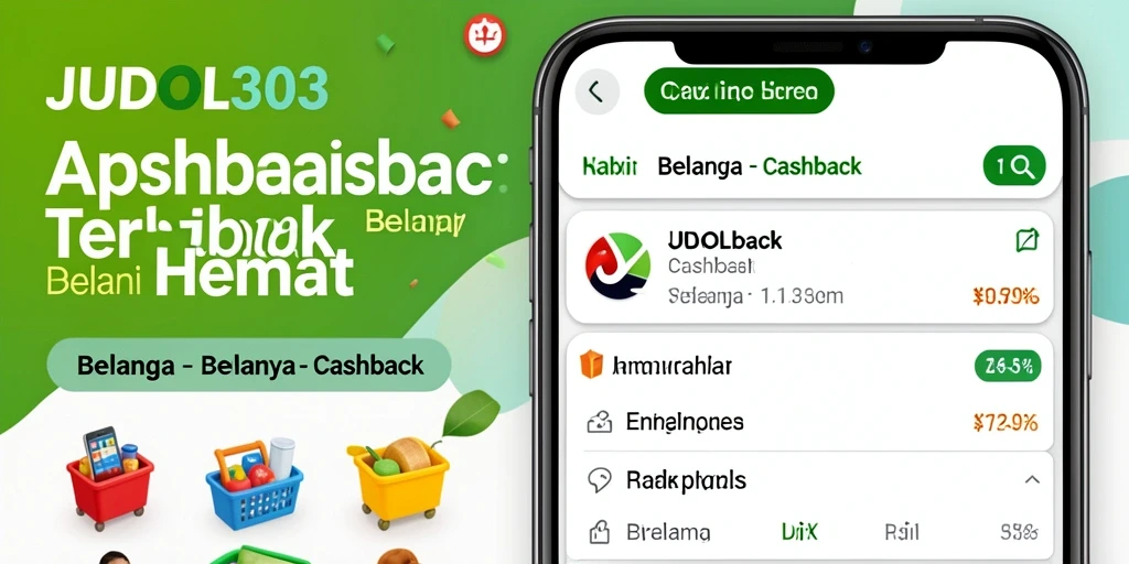 Tampilan antarmuka aplikasi Cashback JUDOL303 yang menarik dan mudah digunakan.