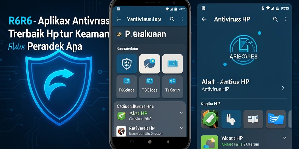 Tampilan antarmuka R6R6 yang sederhana dan mudah dinavigasi.