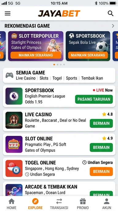 Akses Penuh ke Aplikasi Populer di jayabet—Temukan Semua di Sini